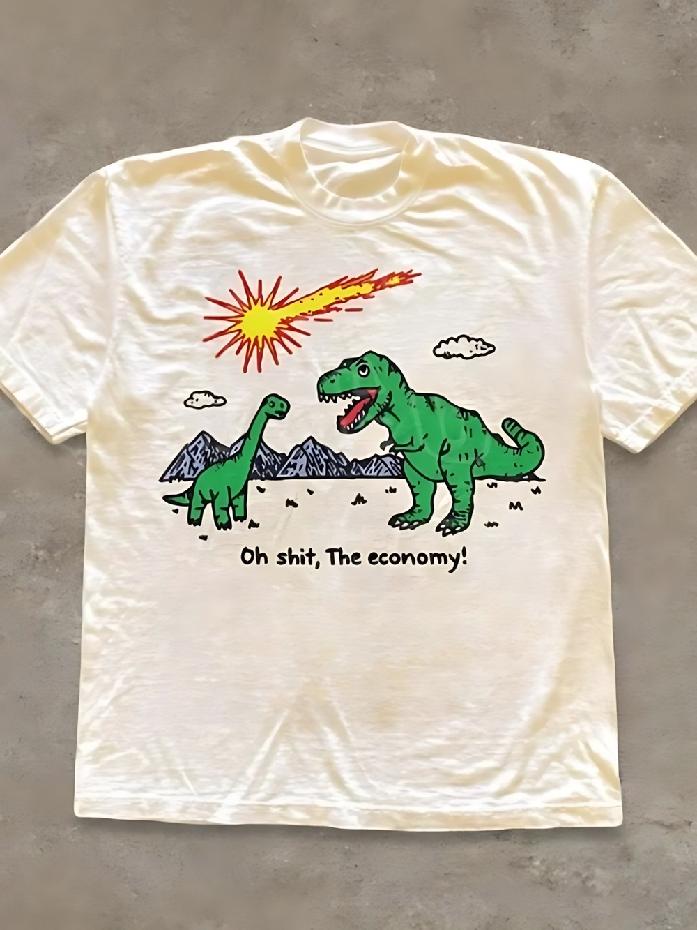 Funny Dinosaur T-shirt for Men Women Sarcastic Meme Shirt